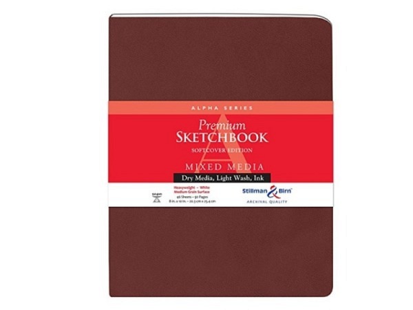Skizzenbuch Stillman & Birn Softcover Alpha 20,3x25,3cm 