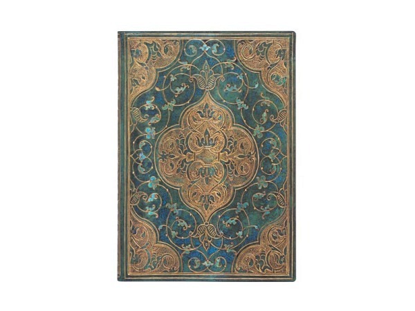 Skizzenbuch Paperblanks Flexis Chroniken in Türkis, Midi 13x18cm, blanko