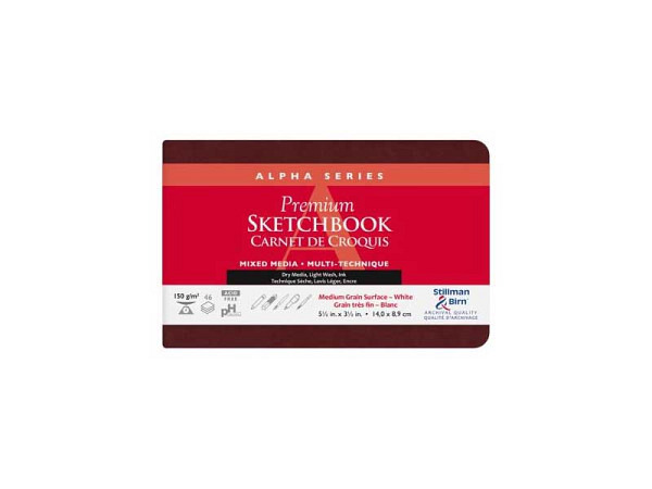Skizzenbuch Stillman & Birn Softcover Alpha 14x8,9cm