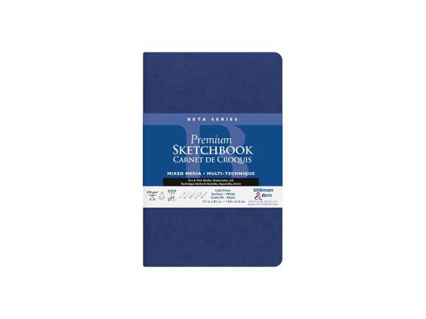 Skizzenbuch Stillman & Birn Softcover Beta 14x21,6cm Hochformat