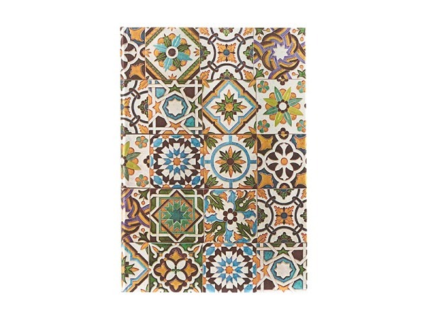 Skizzenbuch Paperblanks Portugiesische Fliesen, Porto, Midi 13x18cm, blanko