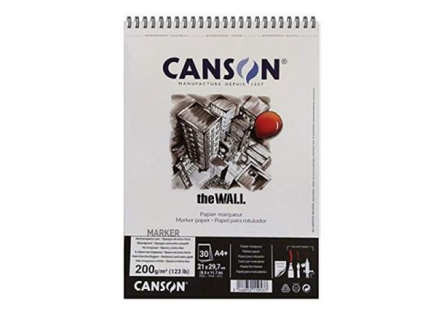 Skizzenblock Canson The Wall A4 