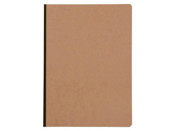 Skizzenbuch Clairefontaine Lederoptik hellbraun A4 21x29,7cm