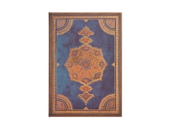 Skizzenbuch Paperblanks Safawidische Bindekunst, Safawidische Indigo, Grande 21x30cm, blanko