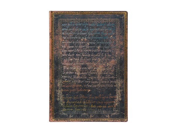 Skizzenbuch Paperblanks Flexis Michelangelo Handschrift, Midi 12x17,5cm, blanko