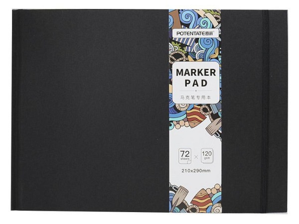 Skizzenbuch Potentate Marker Pad A4 