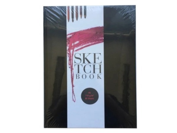 Skizzenbuch bam Notebook A4 gebunden , 80Blatt 110g/qm