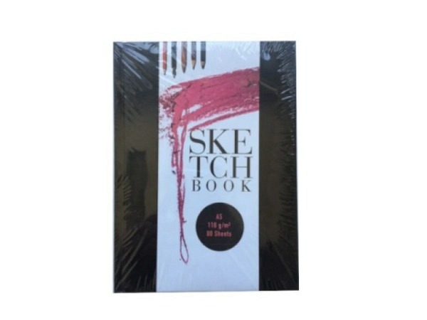 Skizzenbuch bam Notebook A5 gebunden , 80Blatt 110g/qm