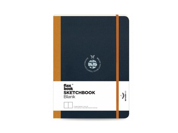 Skizzenbuch Flexbook orange