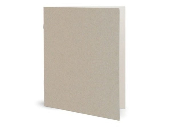 Skizzenheft KP Graukarton 21x20cm 16Blatt 120g/qm