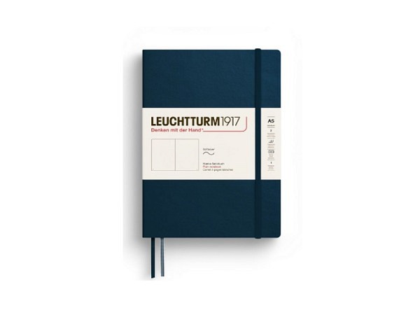 Skizzenbuch Leuchtturm Medium Softcover deep sea