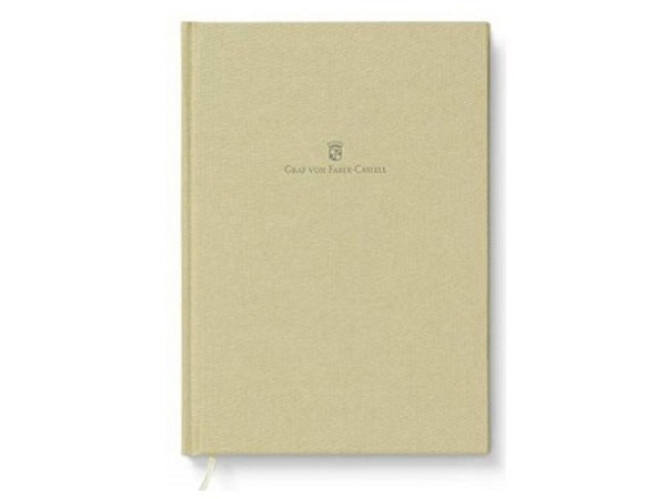 Skizzenbuch Graf von Faber-Castell Goldbraun A5 mit Leineneinband