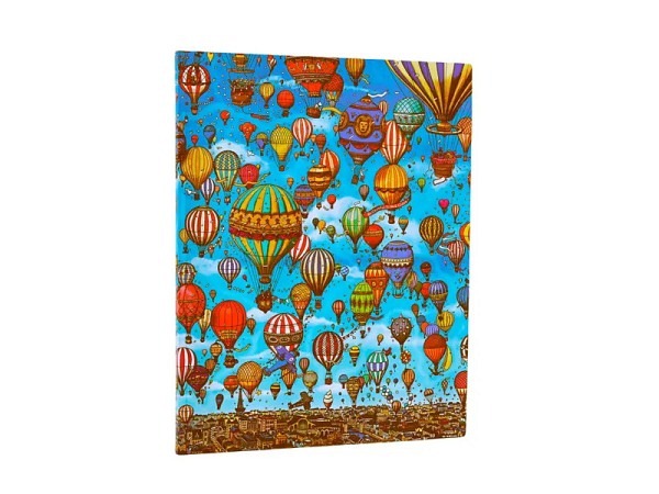 Skizzenbuch Paperblanks Flexis Festival der Ballons, Ultra 17,5x22,5cm, blanko