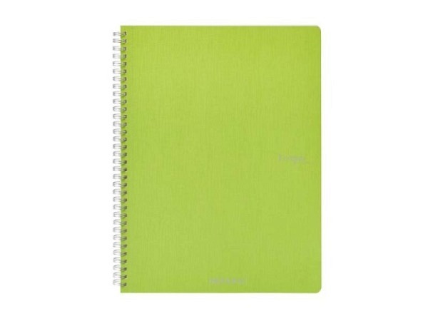 Skizzenheft Fabriano EcoQua A4 blanko Lime 07 mit Spiralbindung