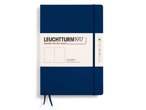 Skizzenbuch Leuchtturm Composition B5 Hardcover Blanko Marine