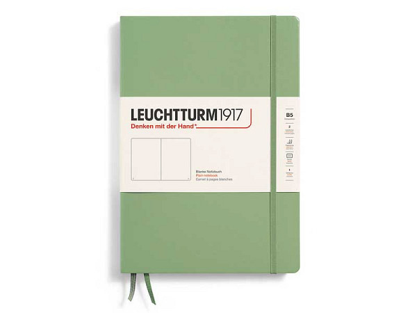 Skizzenbuch Leuchtturm Composition B5 Hardcover Blanko Salbei