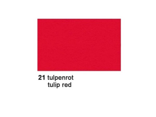 Tonzeichenpapier Ursus A4 130g/qm tulpenrot 100 Blatt