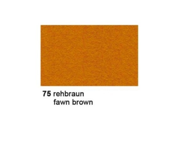 Tonzeichenpapier Ursus A4 130g/qm rehbraun 100 Blatt