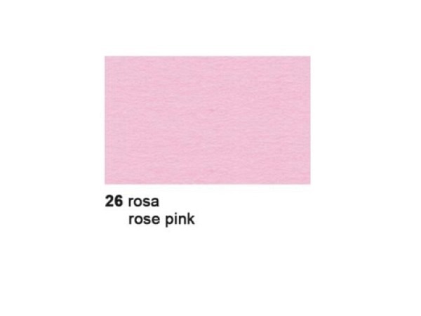 Tonzeichenpapier Ursus A4 130g/qm rosa 100 Blatt