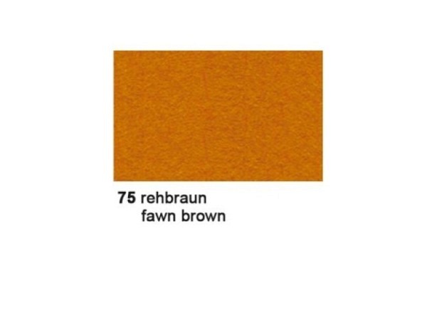 Tonzeichenpapier Ursus A3 130g/qm rehbraun, 100% Altpapier