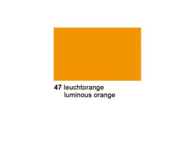 Plakatkarton 68x96cm 380g leuchtorange