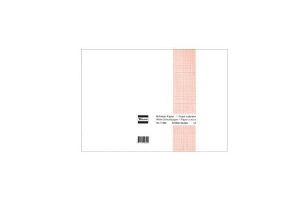 Millimeterpapier Favorit A3 80g braun 50Bl.