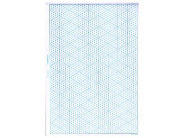 Isometrieblock Hahnemühle A4 50 Blatt