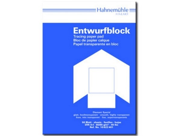 Transparentpapier Hahnemühle Entwurfspapier Diamant Spez. A3