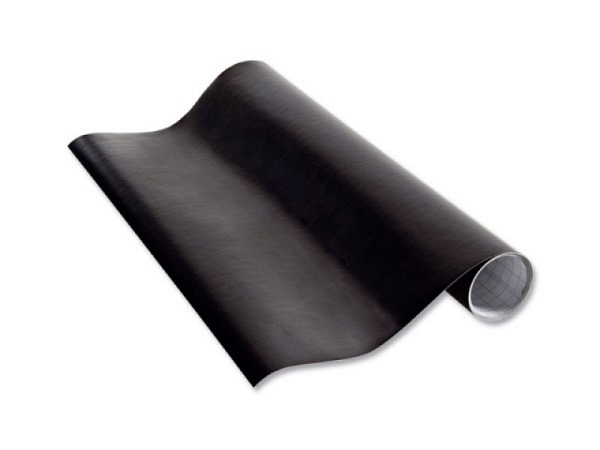 Wandtafelfolie Folia schwarz 45x200cm gerollt