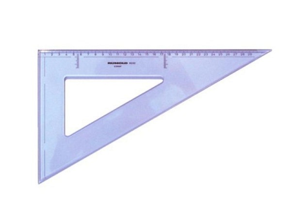 Winkel Rumold Zeichendreieck 32cm 60 Grad
