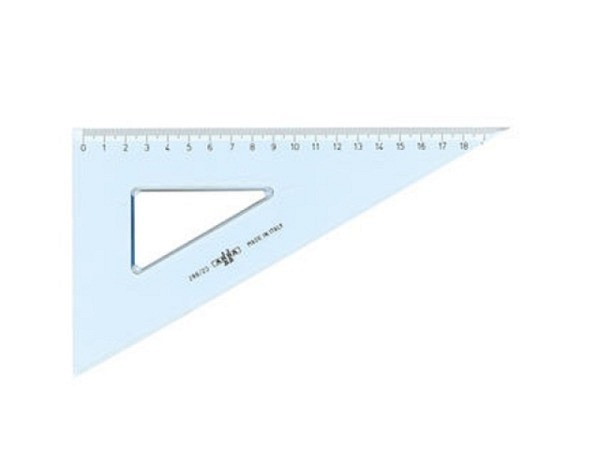 Winkel Arda Uni 60Grad 20cm Ankathete, Skala