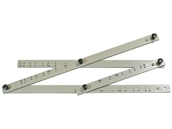 Pantograph Rumold P5 40cm aus grauem Hartholz