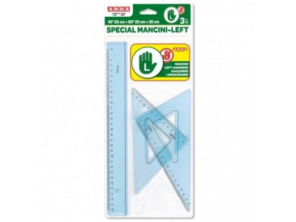 Massstab Arda Linkshänder-Geometrieset 