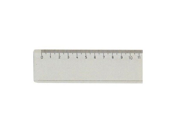 Massstab Grafonorm 40cm, Plexiglas transparent