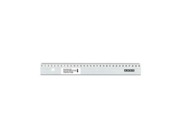 Schneidmassstab Arda 50cm, mit Masseinteilung Schneidkante