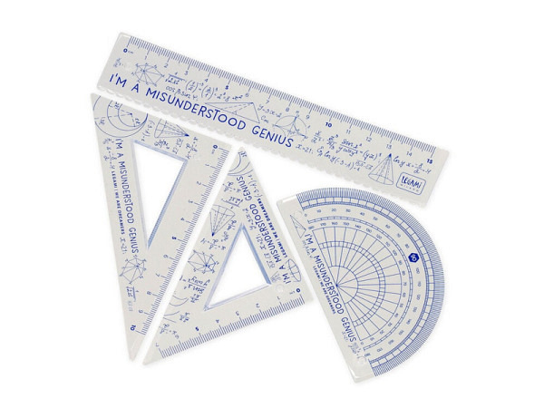 Massstab Legami Genius 4er Geometrieset