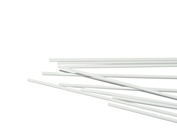 Profil eckig 10Stk weiss 0,25x1mm 35,6cm lang