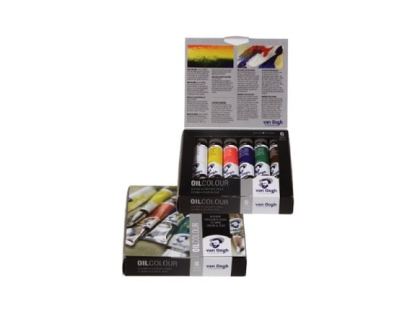 Oel Talens VanGogh Set Karton 6T 20ml Starterset 02C406