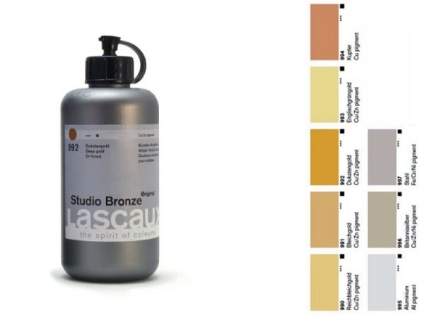 Acryl Lascaux Studio Bronze 250ml