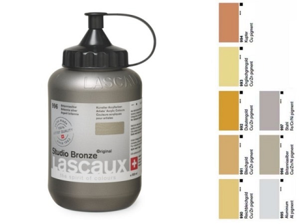 Acryl Lascaux Studio Bronze 500ml