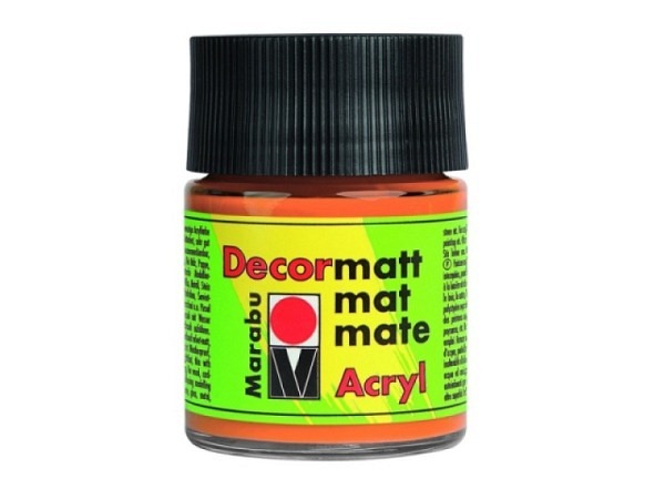 Acryl Marabu Decormatt 50ml orange