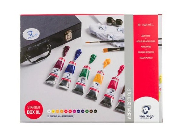 Acryl Talens VanGogh Set Starterbox XL 12 Tuben 40ml