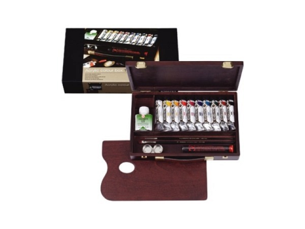 Acryl Talens Rembrandt Set Holz Traditional 10 Tuben 40ml