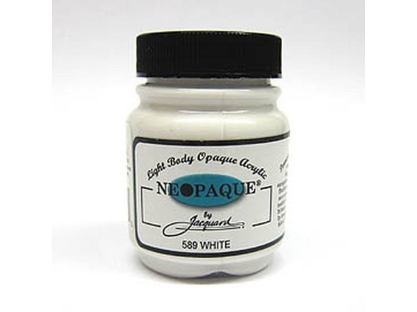 Acryl Jacquard Neopaque weiss