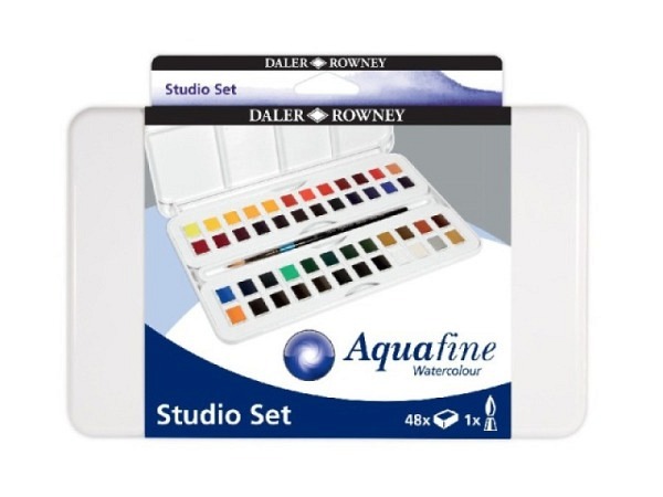 Aquarell Daler-Rowney Aquafine Studio Set