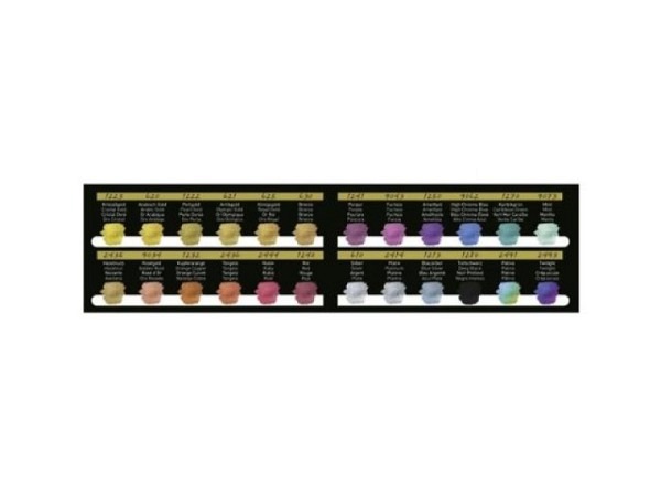 Gouache Finetec Essential Perlglanz Flip-Flop eckiges Ersatz Näpfchen