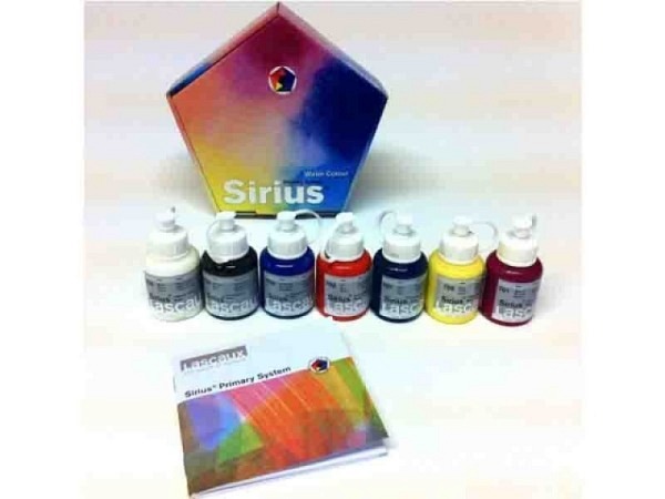 Gouache Lascaux Sirius Set 7x30ml Primary System