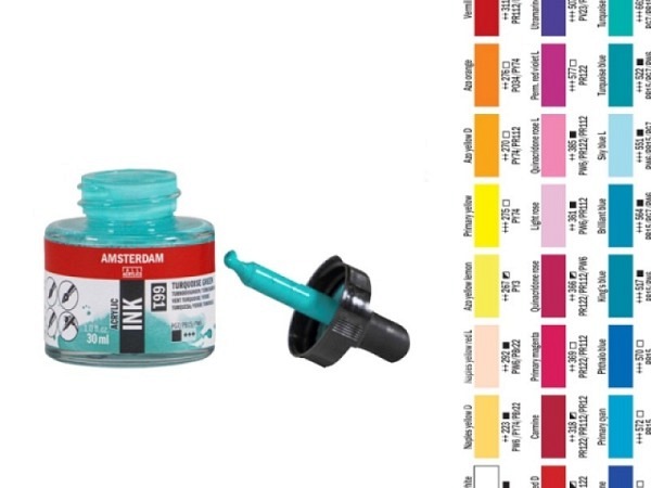 Airbrush Talens Amsterdam Acrylic Ink 30ml