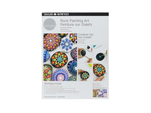Acryl Daler Rowney Simply Kreativset Steinmalerei