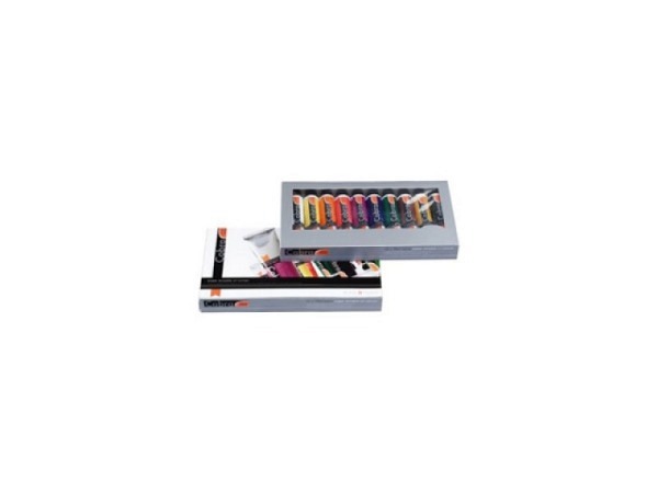 Oel Talens Cobra wasservermalbar Set Value 10x40ml